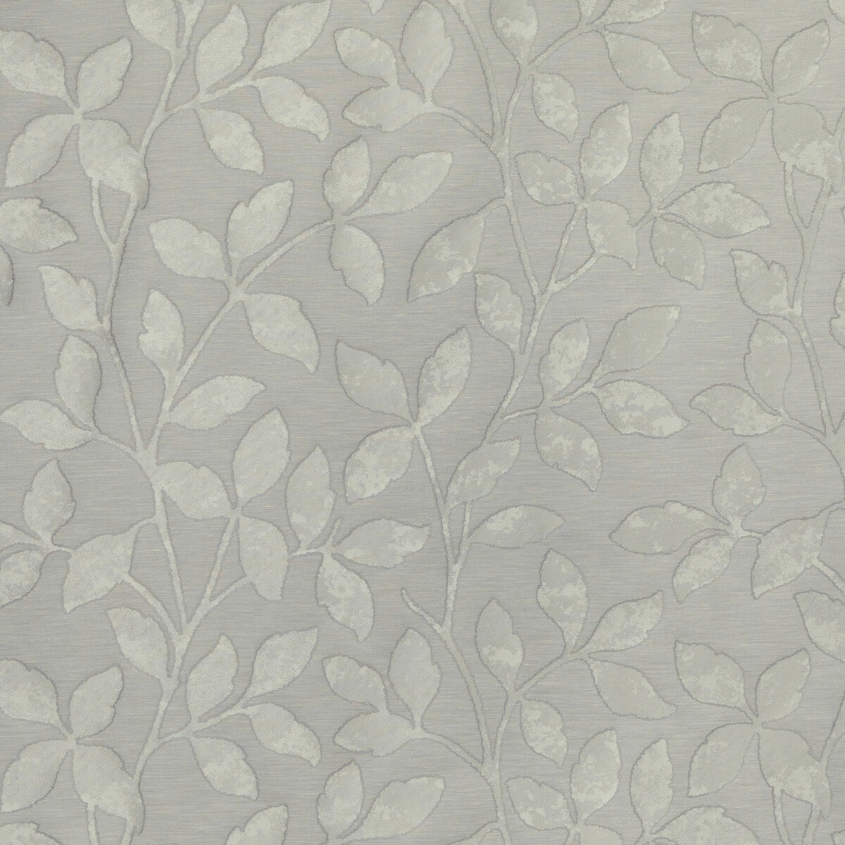 KRAVET DESIGN 4997.11.0 LEAF ME ALONE PLATINUM Fabric - Eade's Wallpaper