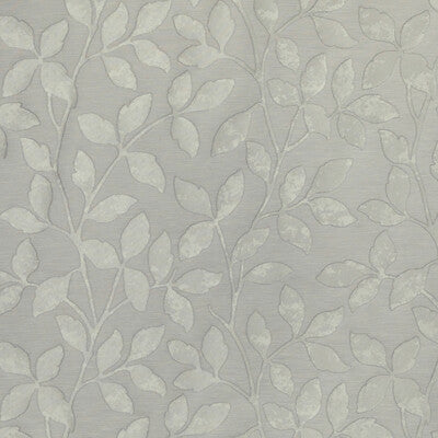 KRAVET DESIGN 4997.11.0 LEAF ME ALONE PLATINUM Fabric - Eade's Wallpaper