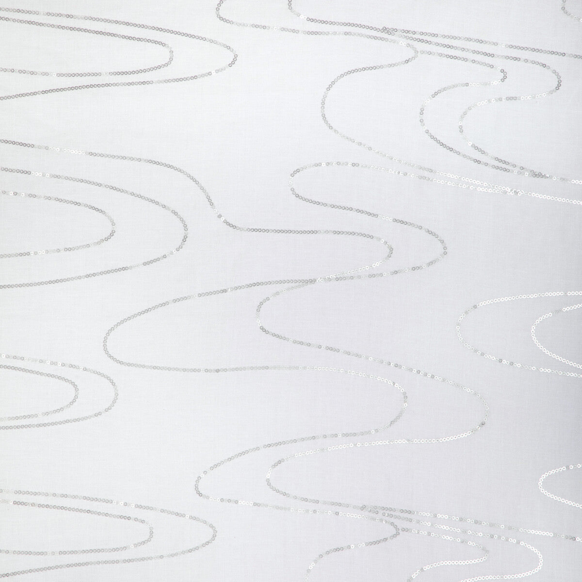 KRAVET DESIGN 4999.1101.0 UNDULATING WAVE SILVER Fabric - Eade's Wallpaper