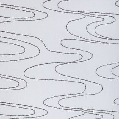 KRAVET DESIGN 4999.8.0 UNDULATING WAVE DOMINO Fabric - Eade's Wallpaper