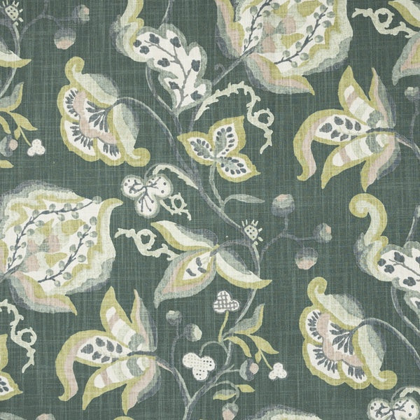 Mitchell MDS FF-2204-21 Contemporary,Floral,Traditional Linlee-Eden - Eade's Wallpaper