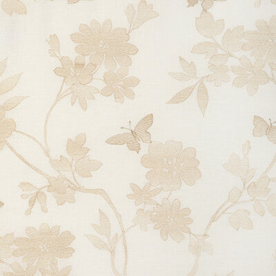 KRAVET DESIGN 5000.16.0 FLUTTER VINE BUFF Fabric - Eade's Wallpaper