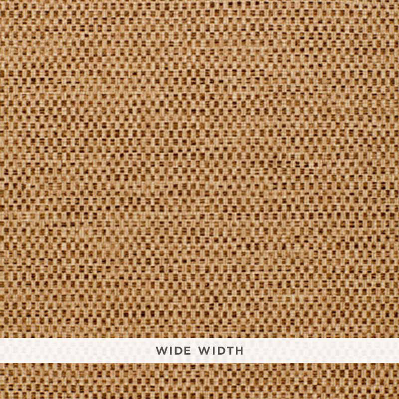 Schumacher Mandalay Texture Teak Wallpaper - Eade's Wallpaper