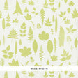 Schumacher Leaves Chartreuse Wallpaper - Eade's Wallpaper