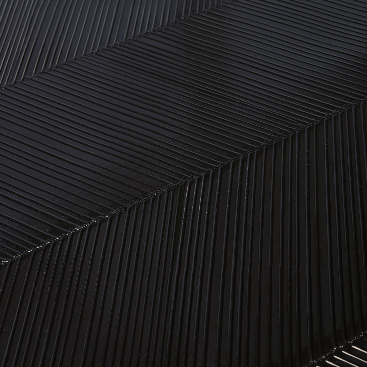 Schumacher 5005655 CHEVRON TEXTURE in ONYX Wallpaper - TEXTU