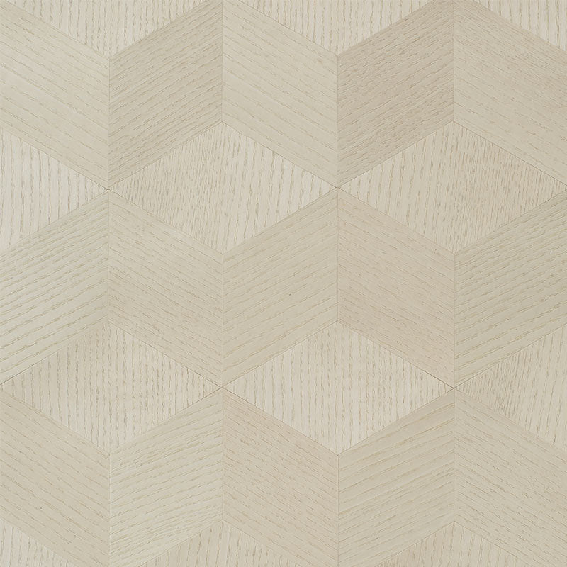 Schumacher 5009630 CHEVRON INLAY in BLOND Wallpaper - MODERN