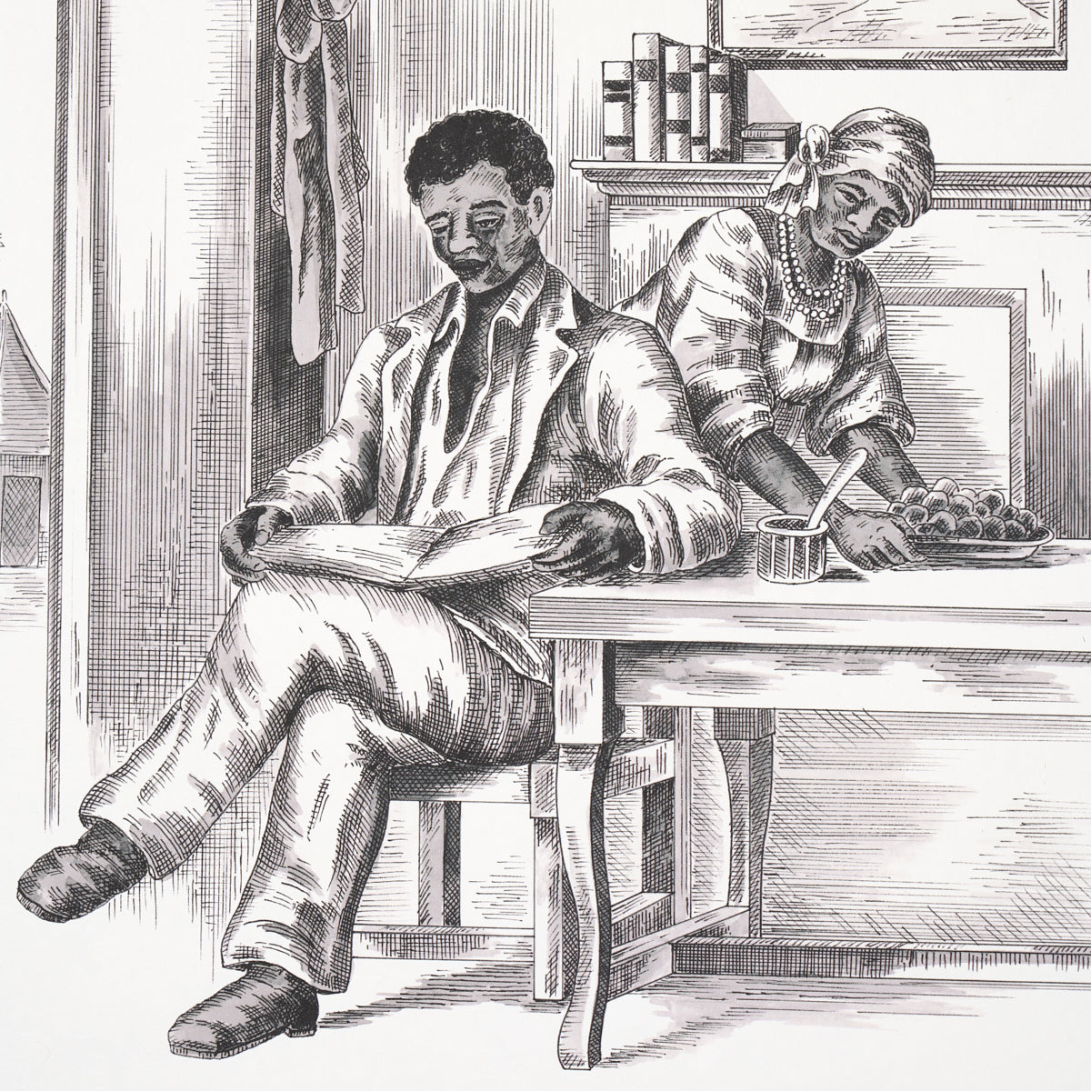 Eade’s BLACK ON IVORY