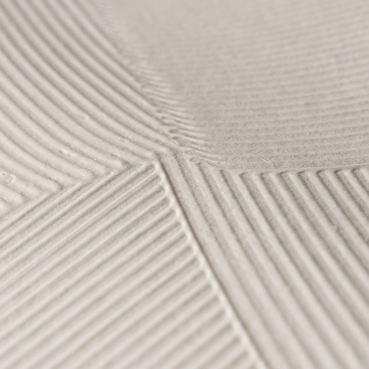 Schumacher 5013951 HAND COMBED PLASTER in CEMENT Wallpaper -