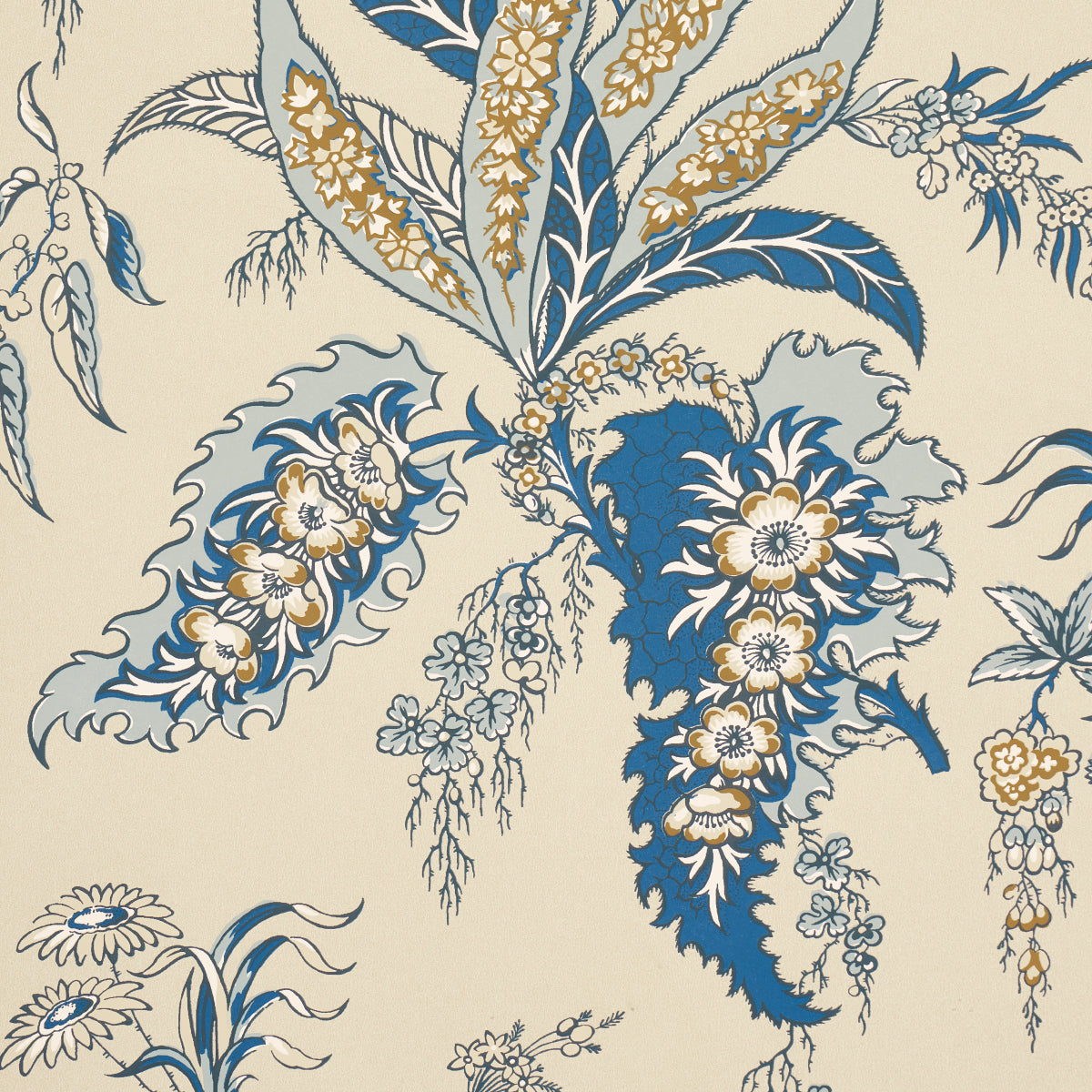 Schumacher 5015501 APOLLINE BOTANICAL in CIEL & MARINE Wallp