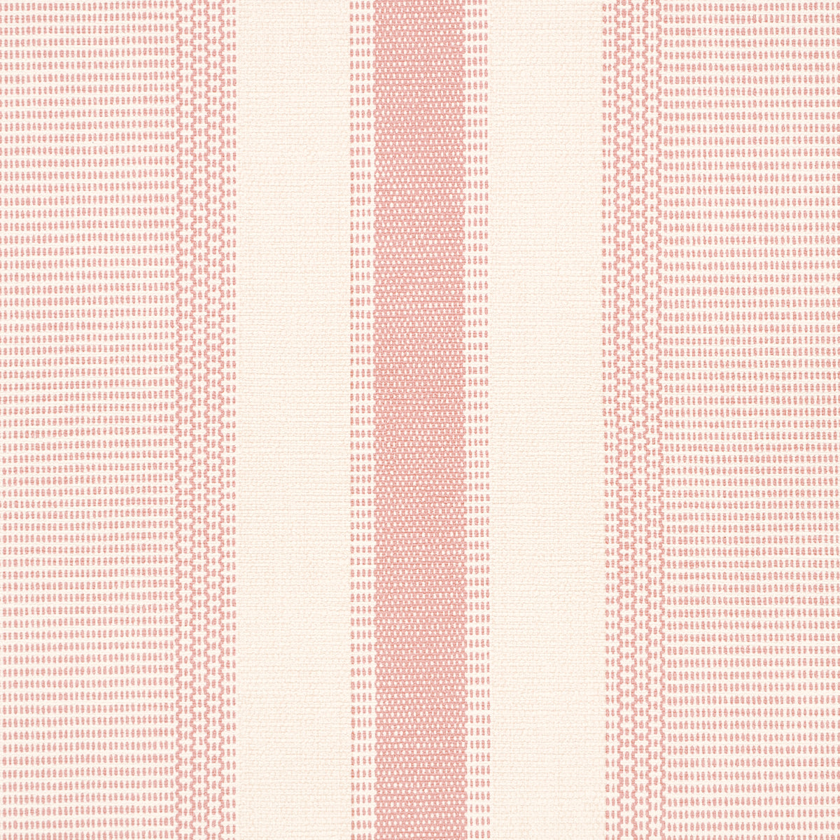 Schumacher 5015803 IPALA STRIPE VINYL in BLUSH Wallpaper - A