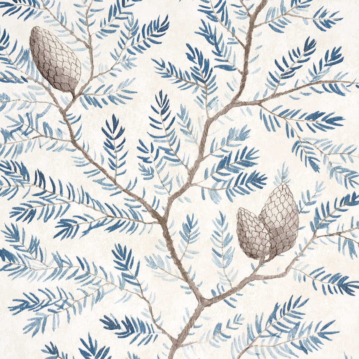 Schumacher 5016091 PINEWOOD in WINTER Wallpaper - A COUNTRY
