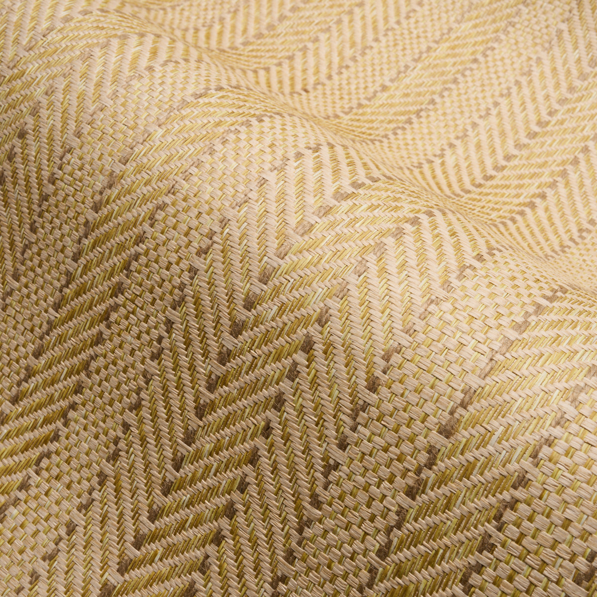 Schumacher 5016600 ZIG ZAG PAPERWEAVE in SESAME Wallpaper -