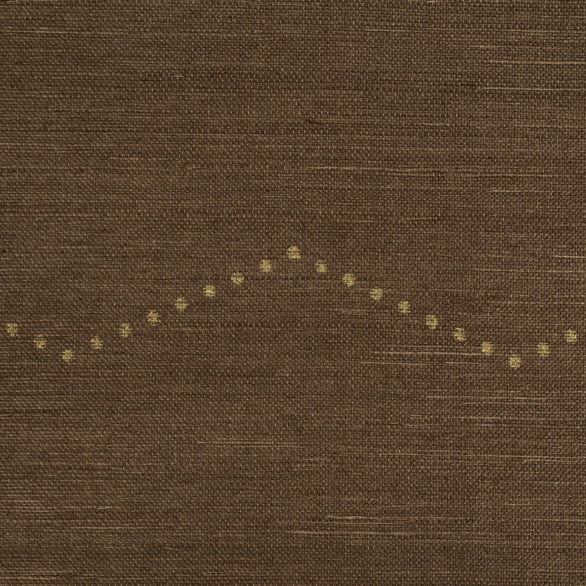 Schumacher 5016712 RIVET STRIPE SISAL in SEPIA Wallpaper - P