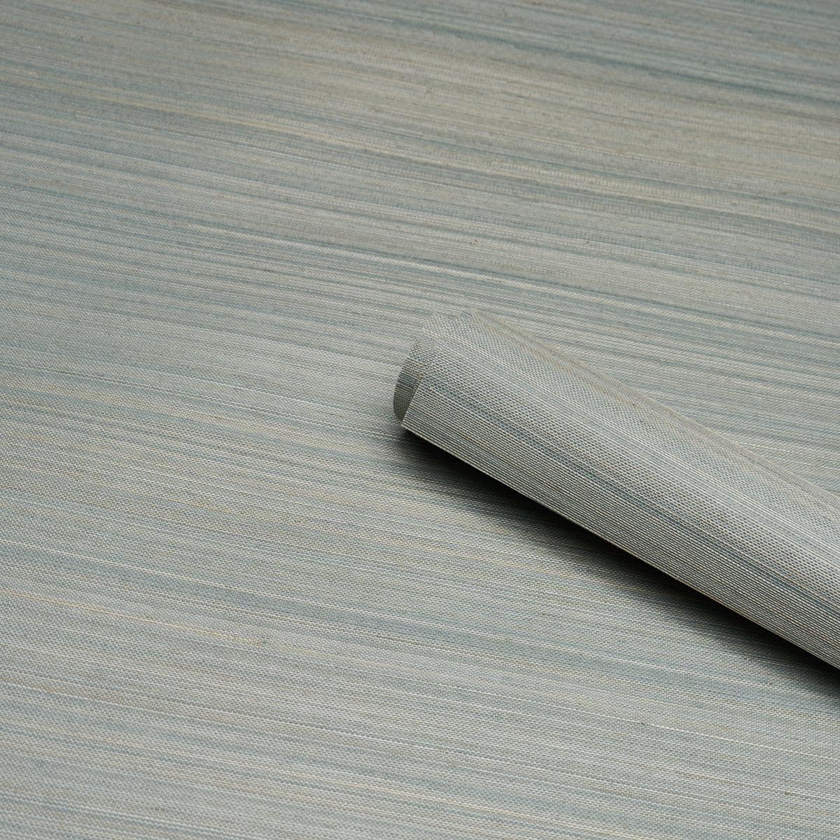 Schumacher 5016872 MUSA ABACA WALLCOVERING in SKY BLUE Wallp