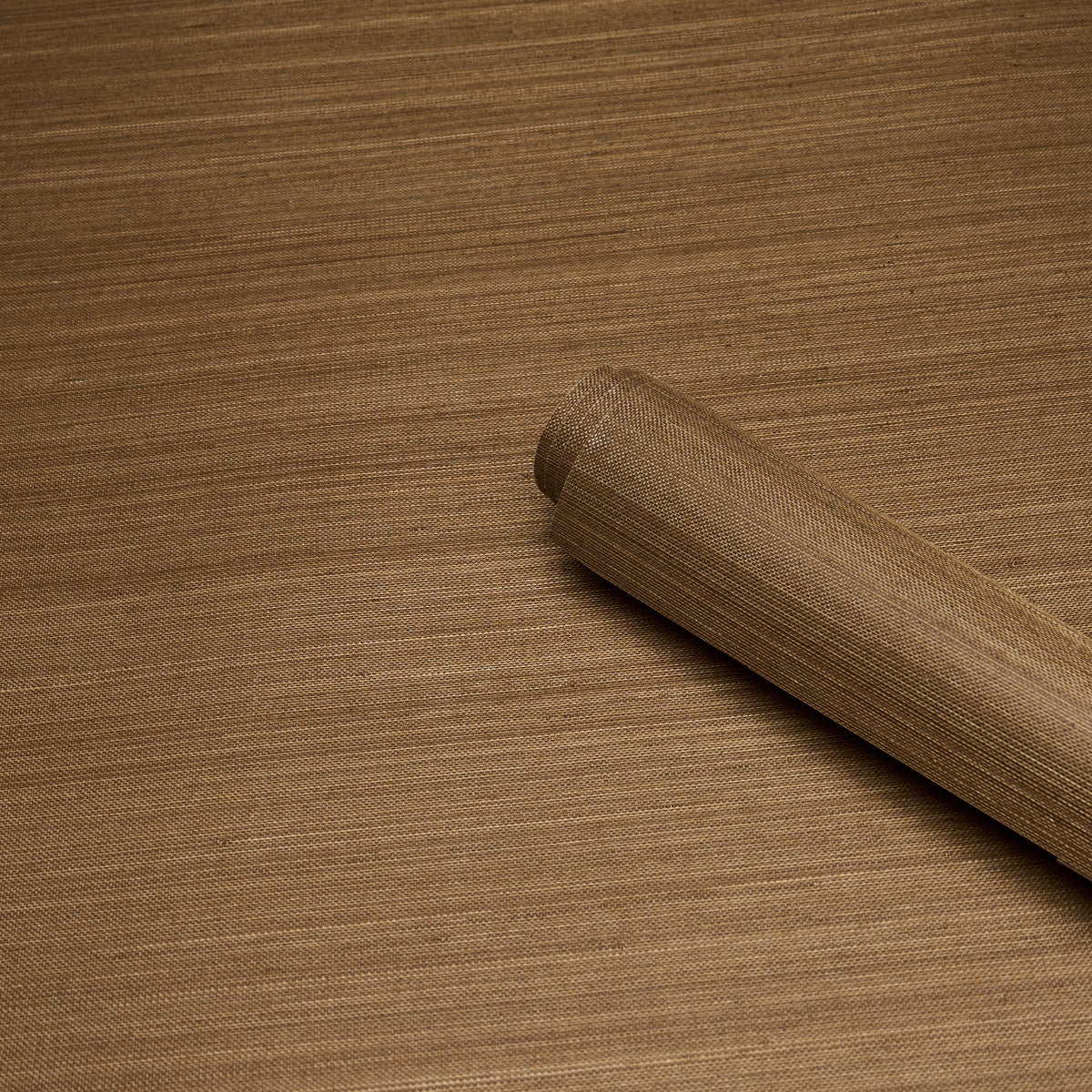 Schumacher 5016875 MUSA ABACA WALLCOVERING in TOFFEE Wallpap