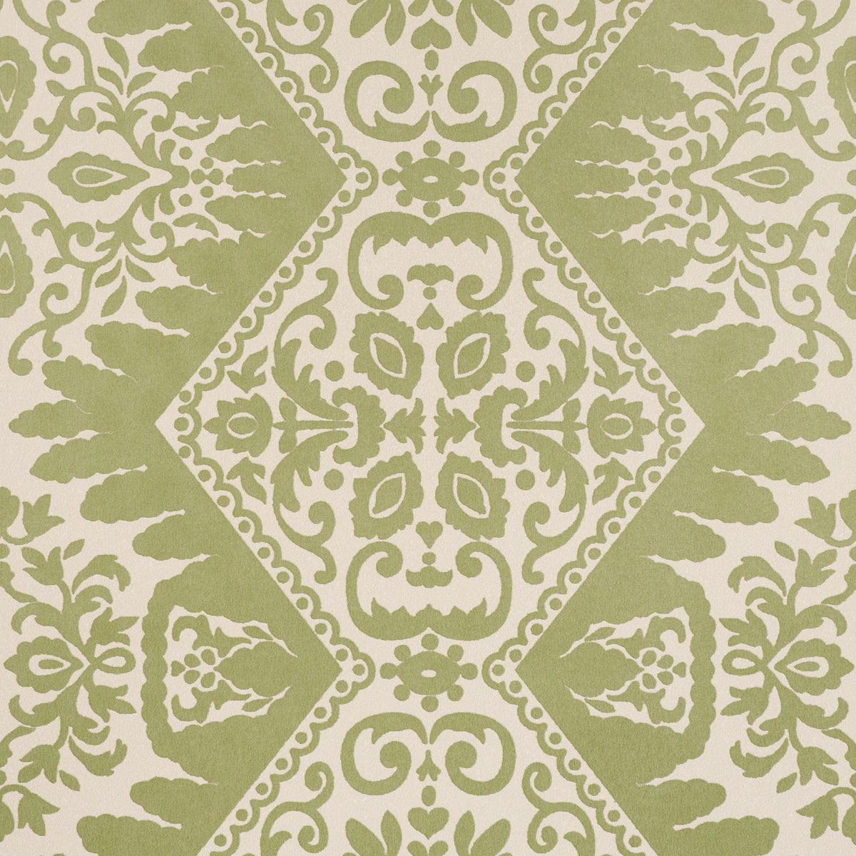 Schumacher 5017310 BERKELEY in APPLE Wallpaper - WILLIAMSBUR