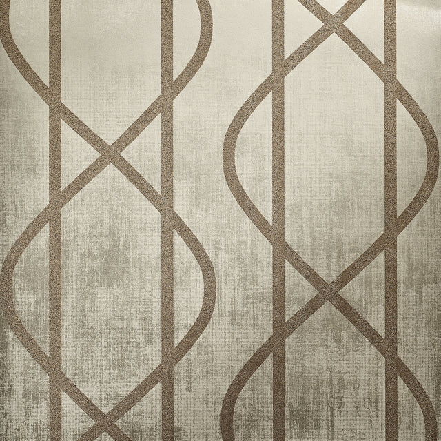 Galerie GH51212-23 Beige Geometric - Eade's Wallpaper