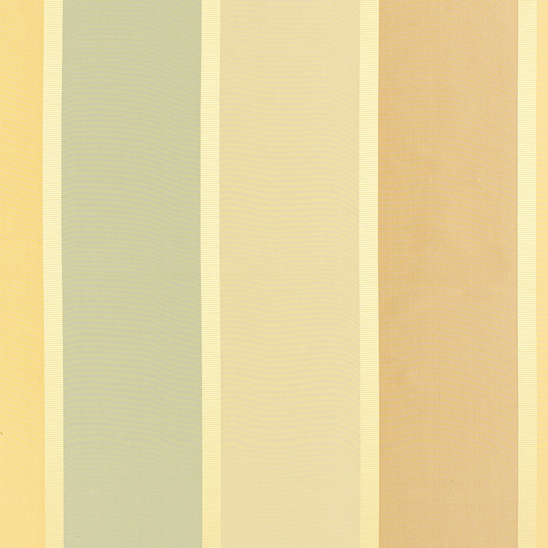 Schumacher 52700 OLIVIA SILK STRIPE in AQUA Fabric - PERENNI
