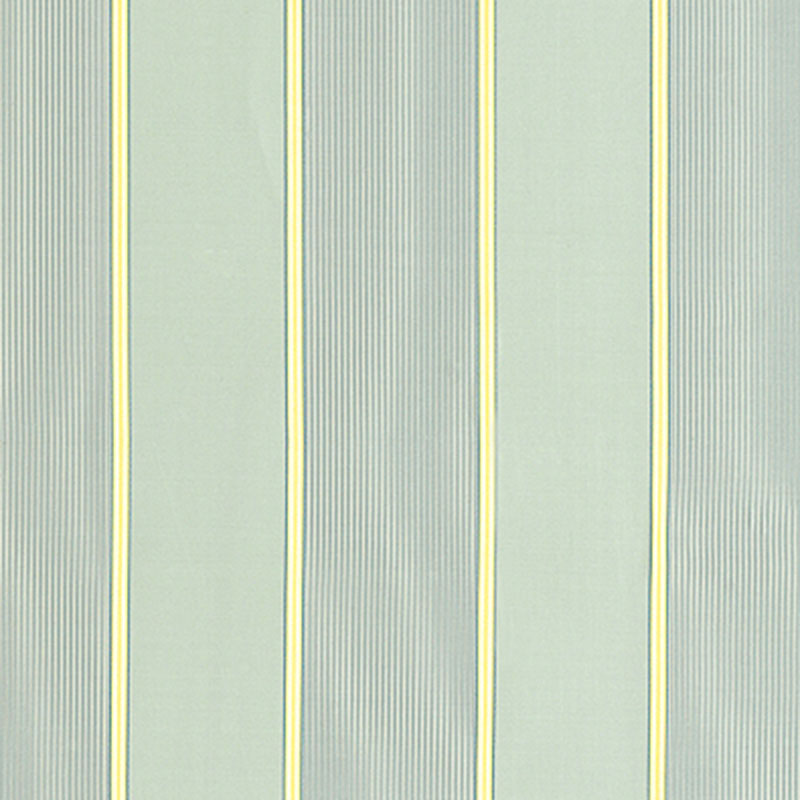 Schumacher 52710 SOPHIA SILK STRIPE in AQUA Fabric - ESSENTI