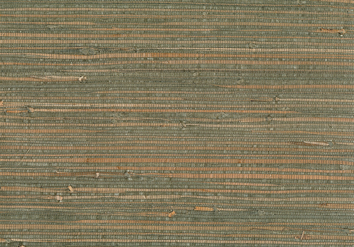 Kenneth James 53-65610 Kohaku Sage Grasscloth Wallpaper