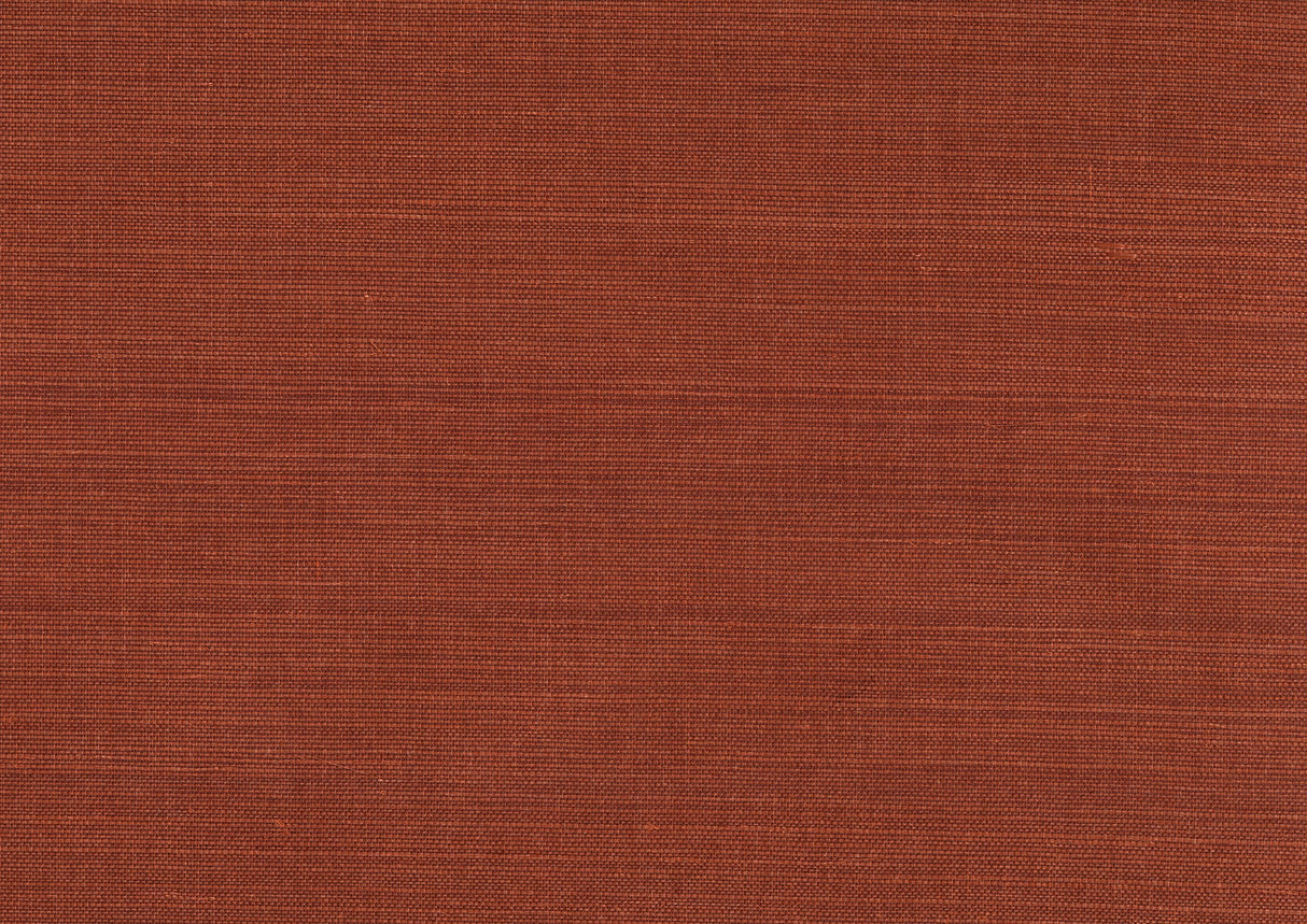 Kenneth James 53-65611 Kokoro Red Grasscloth Wallpaper