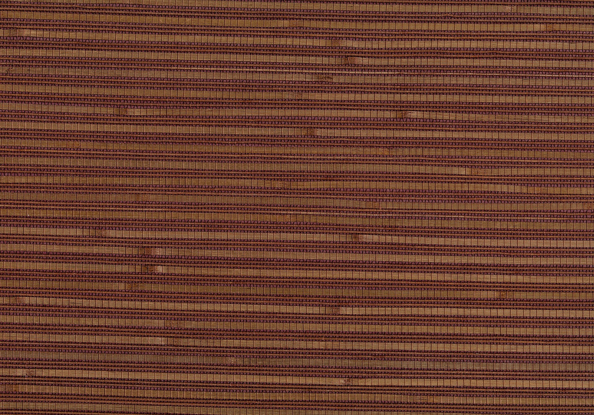 Kenneth James 53-65669 Shou Burgundy Grasscloth Wallpaper