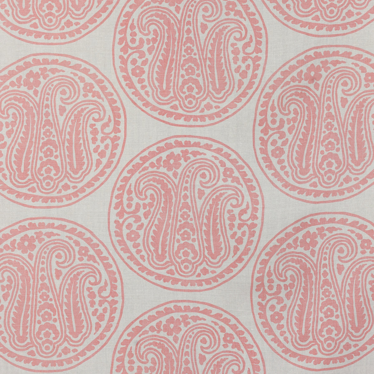 Schumacher 536N63 MIRA BY RAOUL in ROSE Fabric - RAOUL TEXTI
