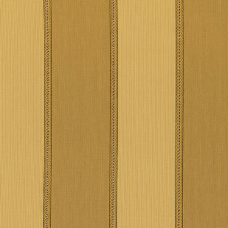 Schumacher 54042 FITZROY STRIPE in KHAKI/SISAL Fabric - Coll