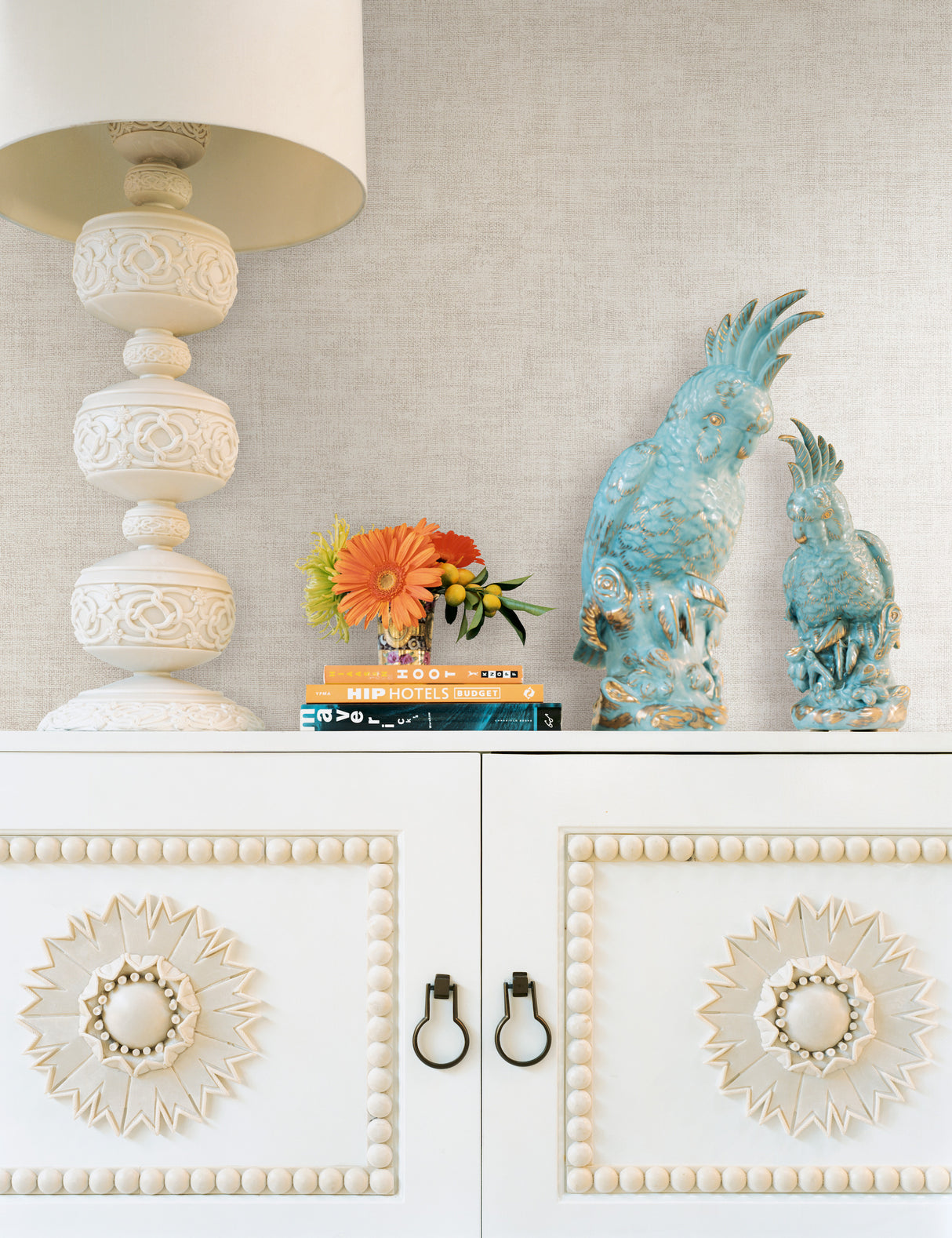 York 5550 Gunny Sack Texture White Wallpaper