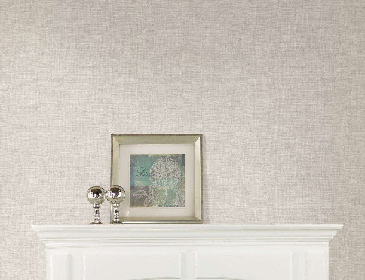 York 5575 Wire Mesh White Wallpaper