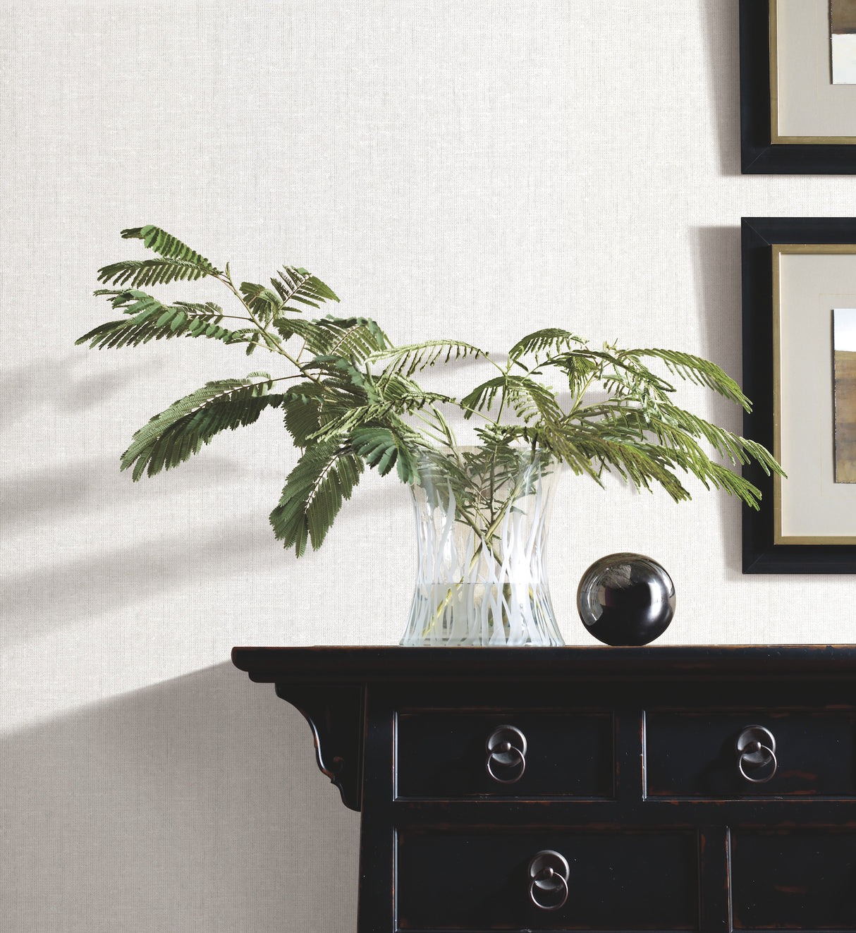 York 5872 Diplomacy Weave Pearl Wallpaper