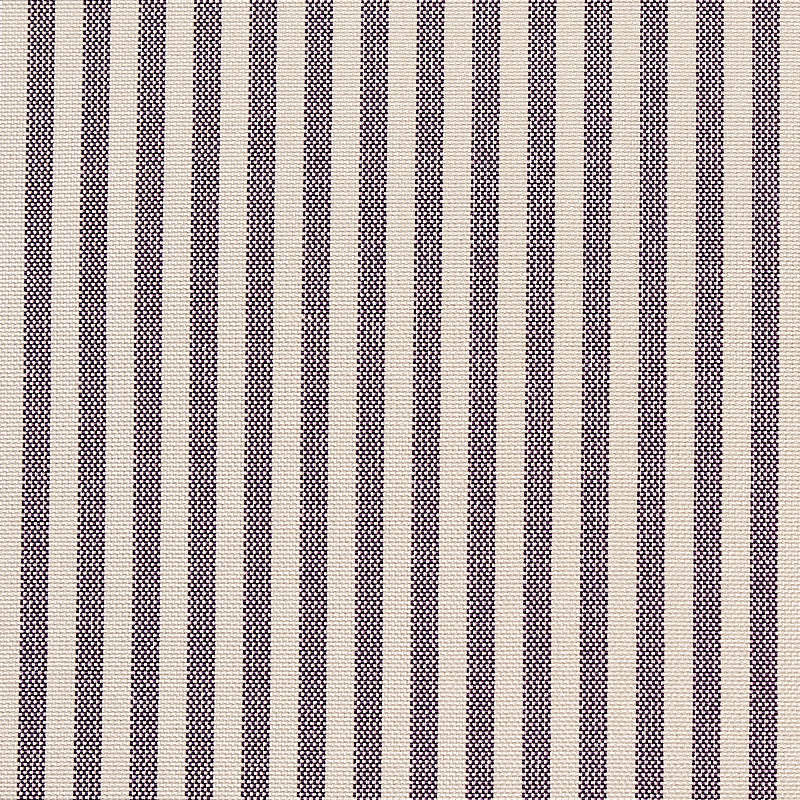 Schumacher 60923 CHAREE SILK STRIPE in AUBERGINE Fabric - NE