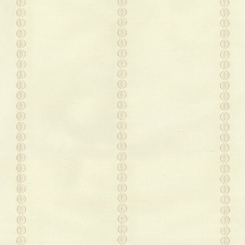 Schumacher 62205 Gabrielle Embroidery in LIMESTONE Fabric -