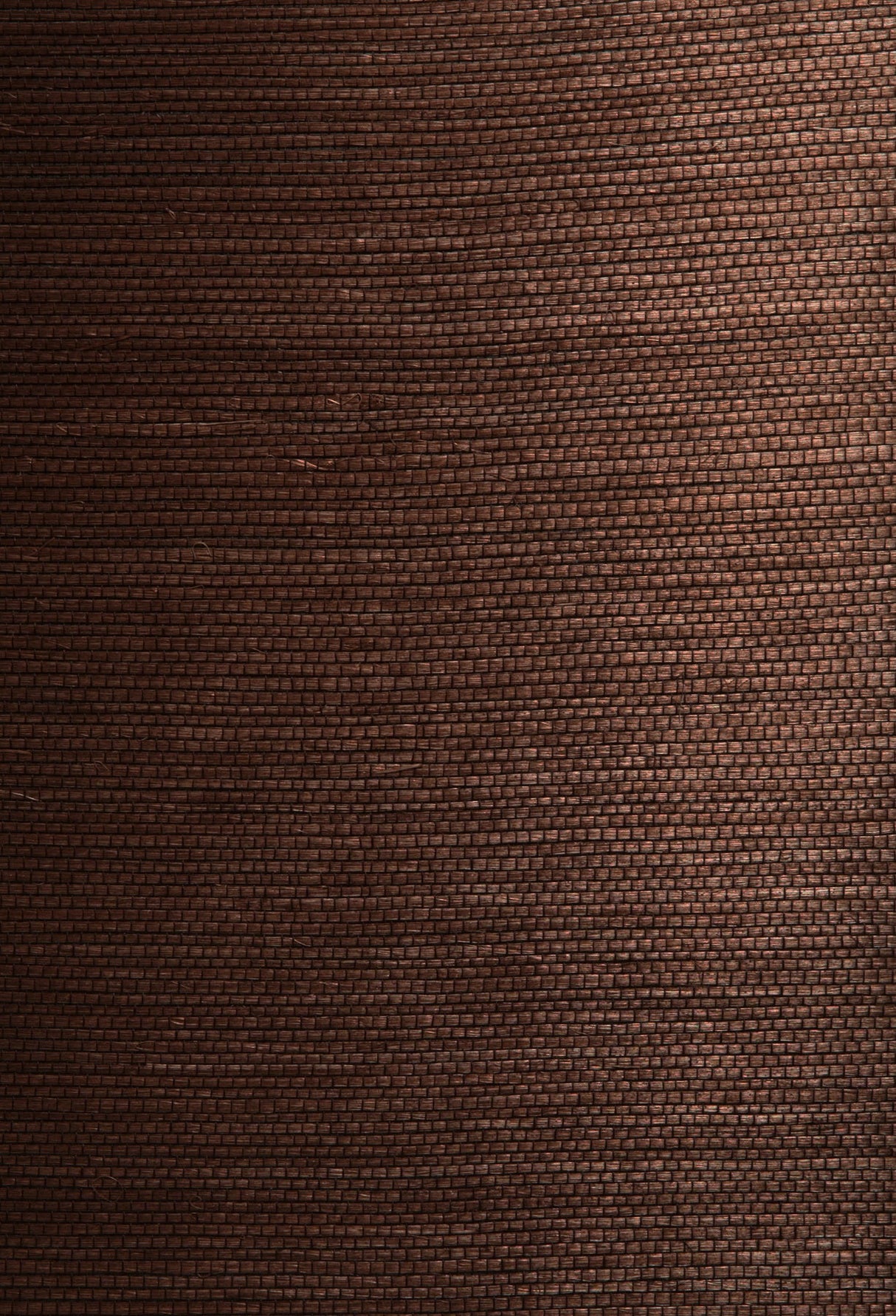 Kenneth James 63-54721 Xiu Dark Brown Grasscloth Wallpaper