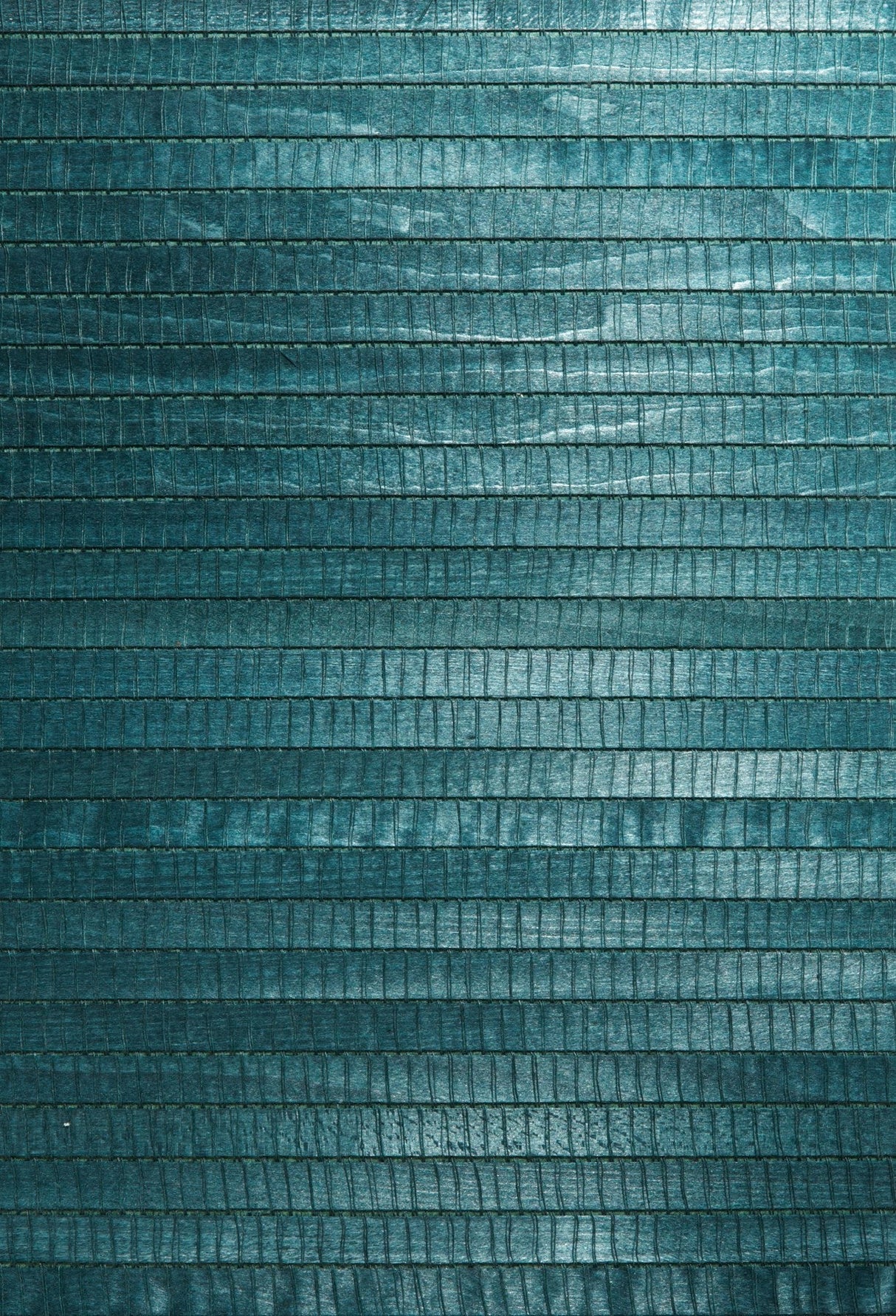 Kenneth James 63-54732 Mayumi Aqua Grasscloth Wallpaper