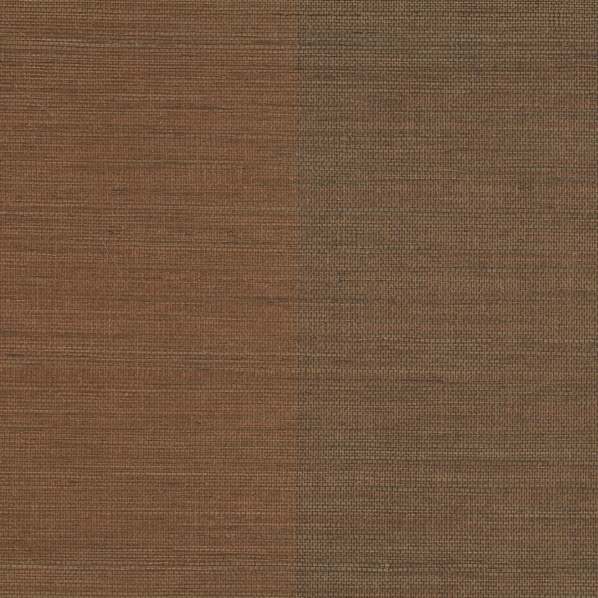 Kenneth James 63-54733 Yi Ze Brown Grasscloth Wallpaper