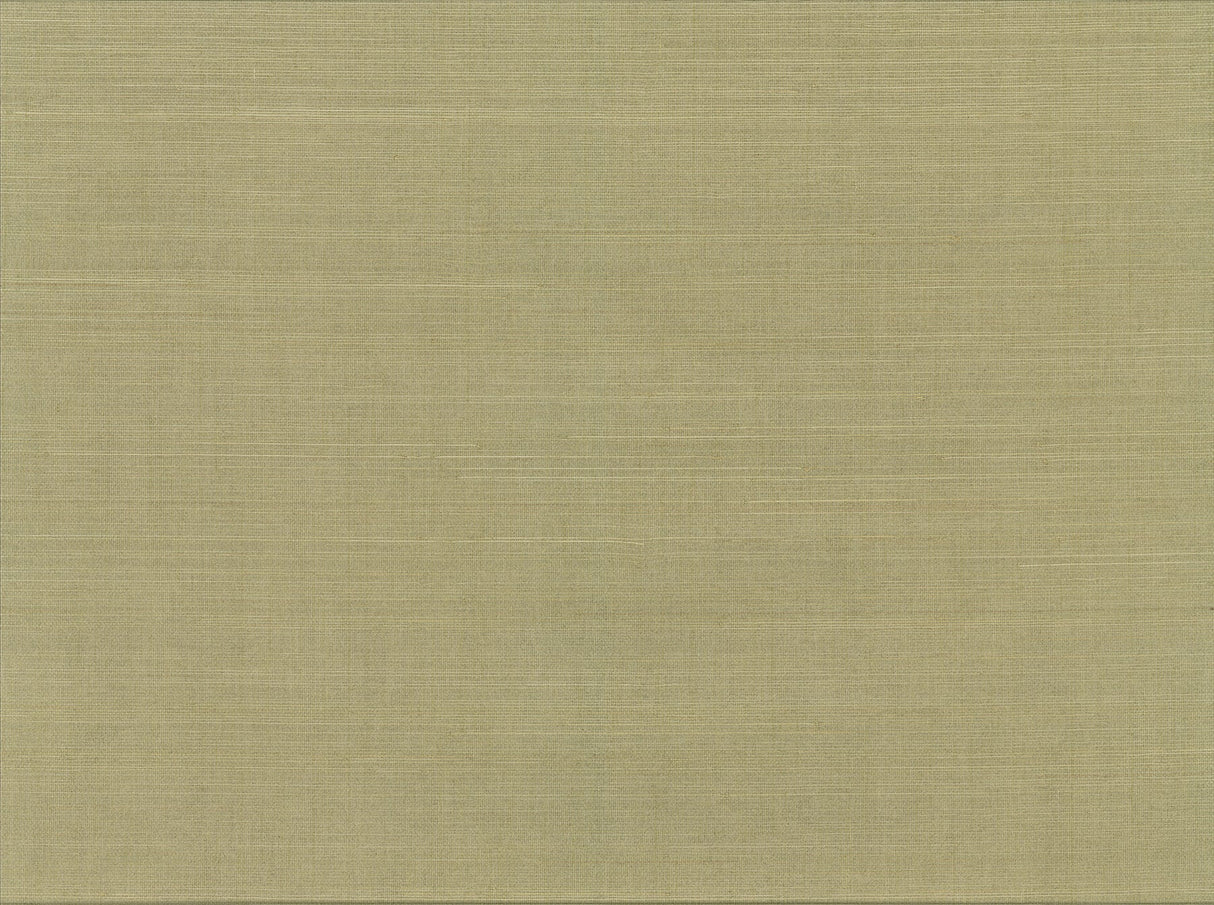 Kenneth James 63-54735 Miyo Green Grasscloth Wallpaper