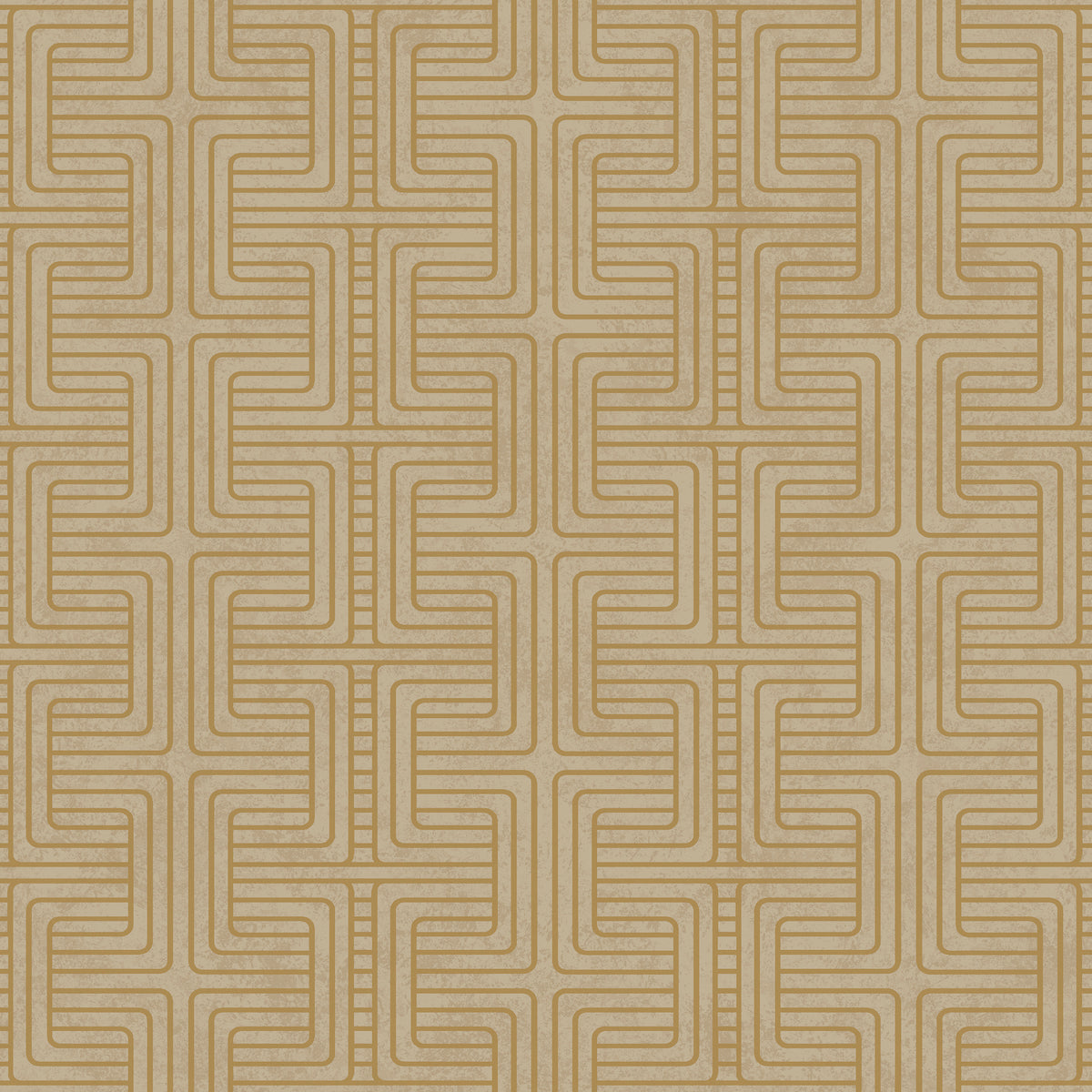 Schumacher 6481 GEO TRIBE in GOLD Wallpaper - BORÃ…STAPETER