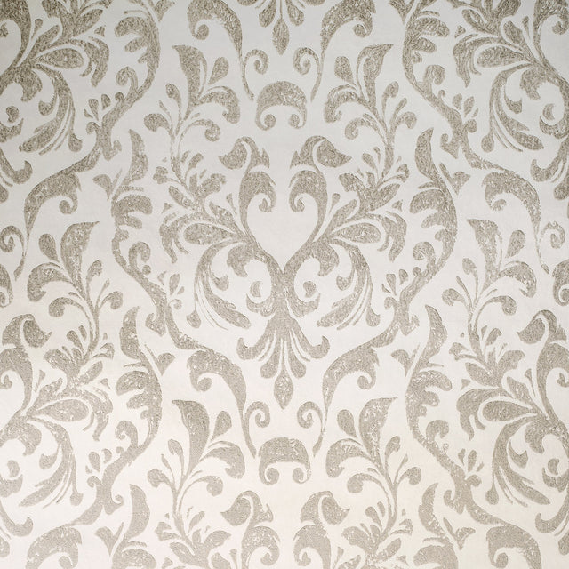 Galerie GH64858-23 Beige Metallic Damask - Eade's Wallpaper