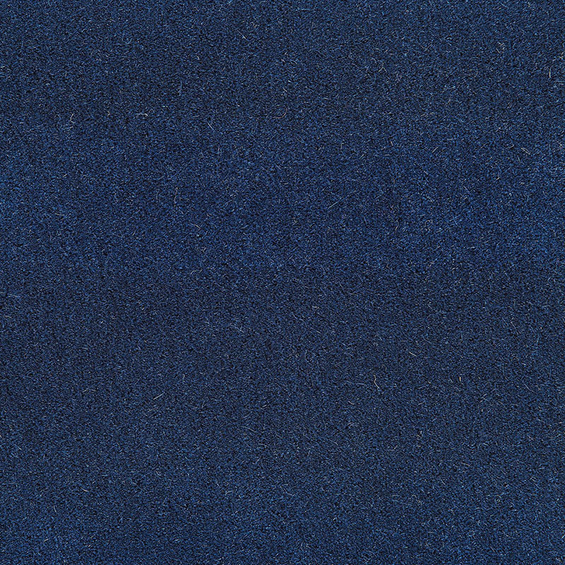 Schumacher San Carlo Mohair Velvet Royal Blue Fabric - Eade's Wallpaper