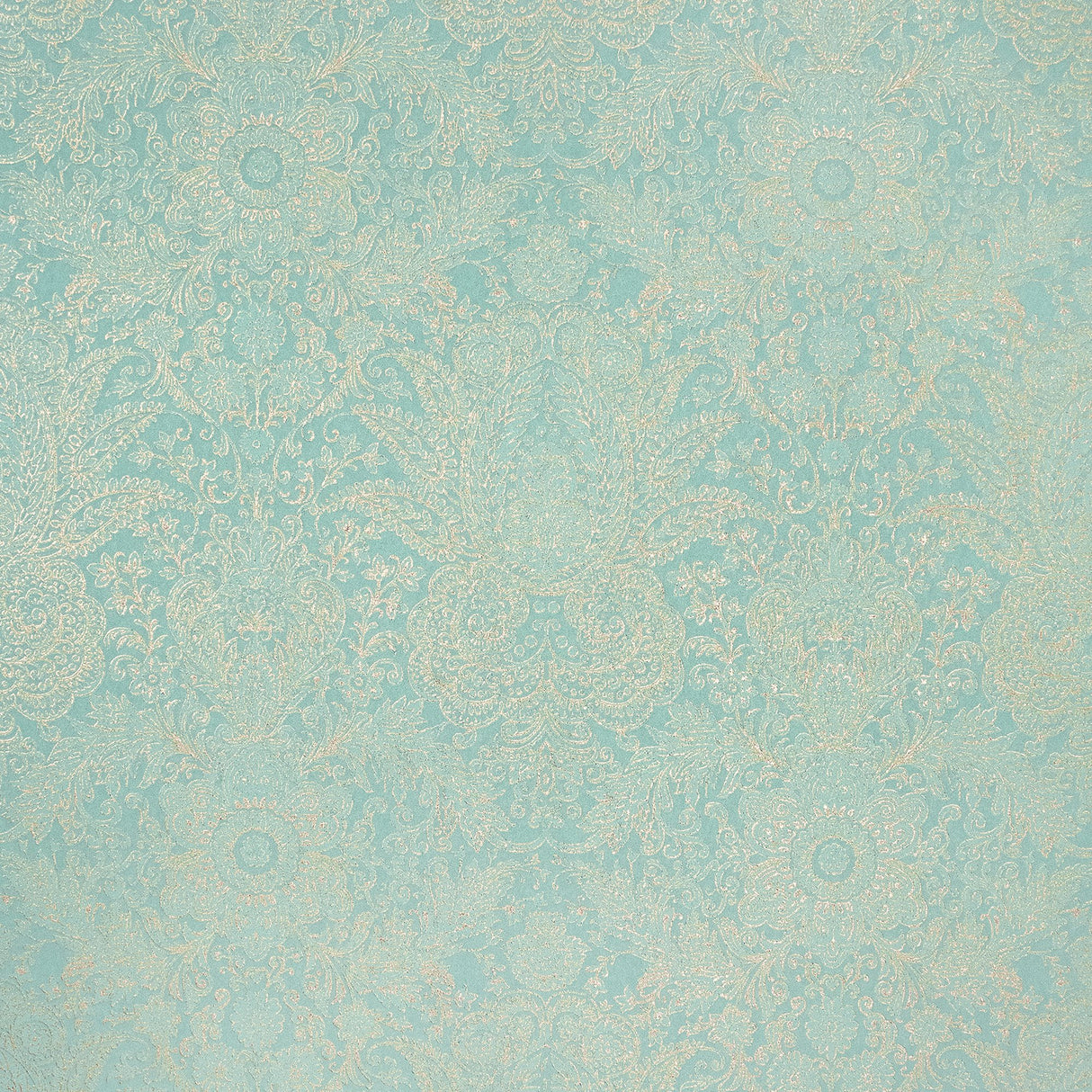 Galerie GH65187-23 Green Brocade - Eade's Wallpaper