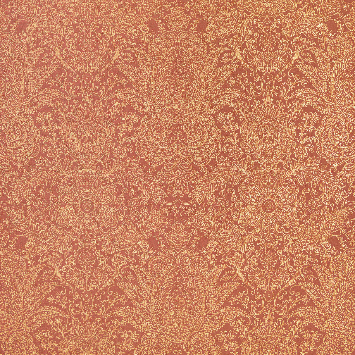 Galerie GH65189-23 Red Brocade - Eade's Wallpaper