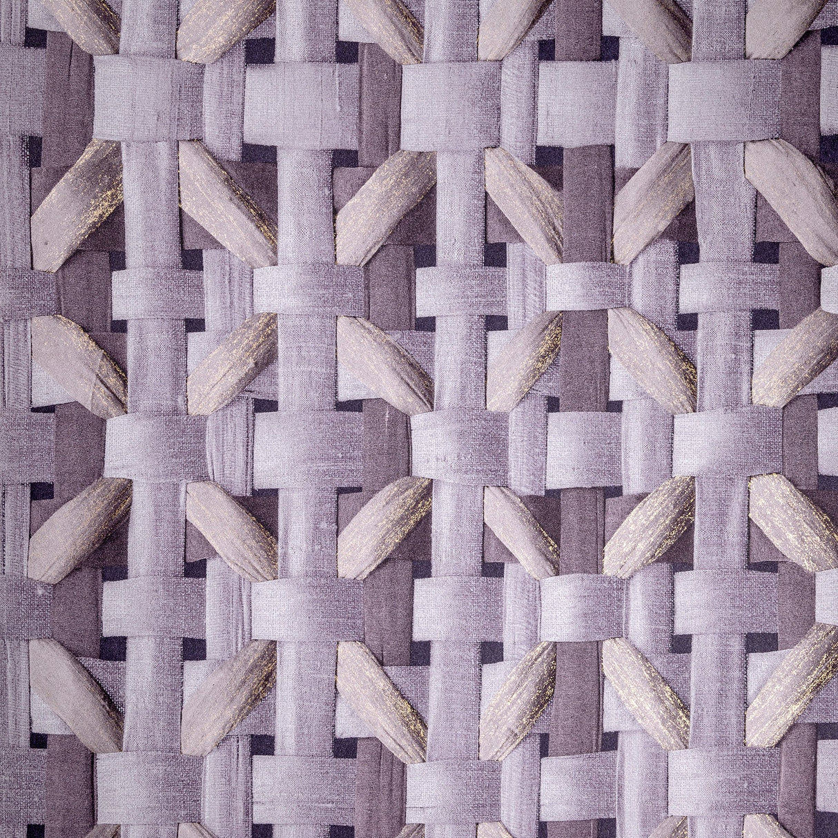 Galerie GH65336-23 Purple Lilac Octagonal Honeycomb - Eade's Wallpaper