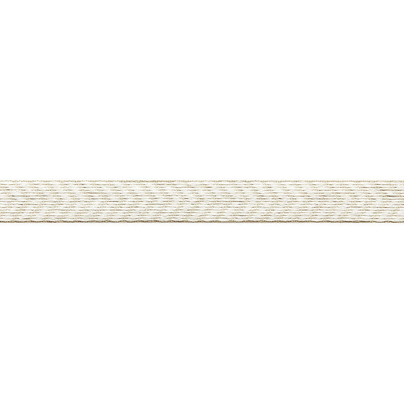 Schumacher 65580 FRANCOISE LINEN BRAID in BLANC Trim - AU NA