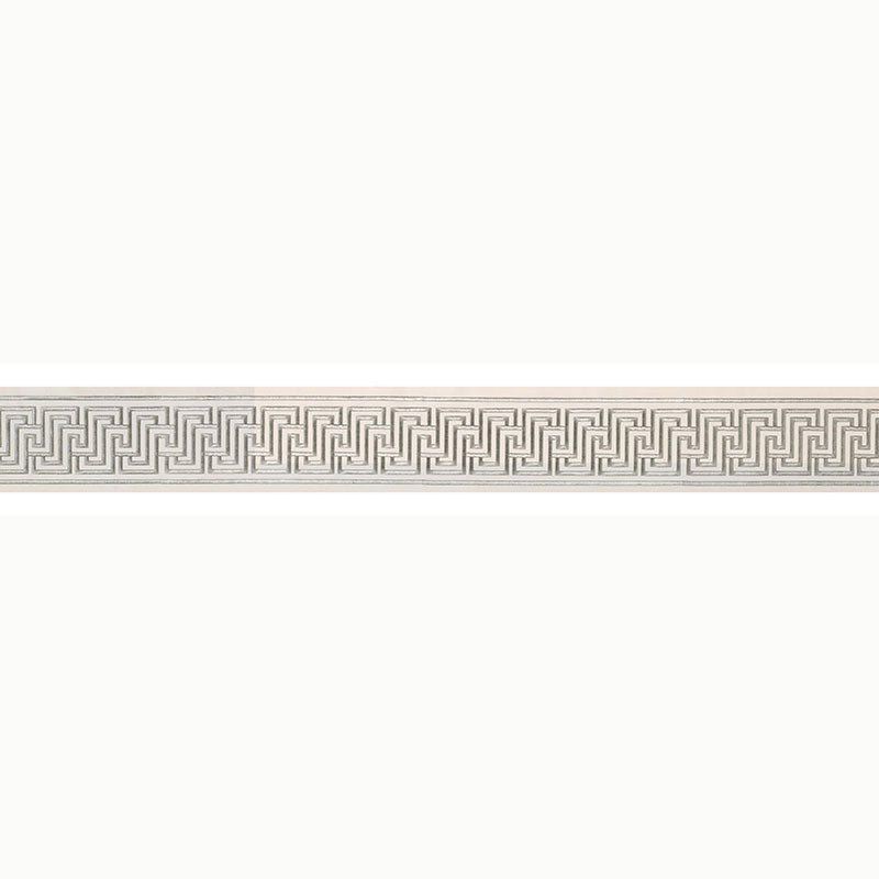 Schumacher 66145 LABYRINTH TAPE in PLATINUM Trim - MARY MCDO