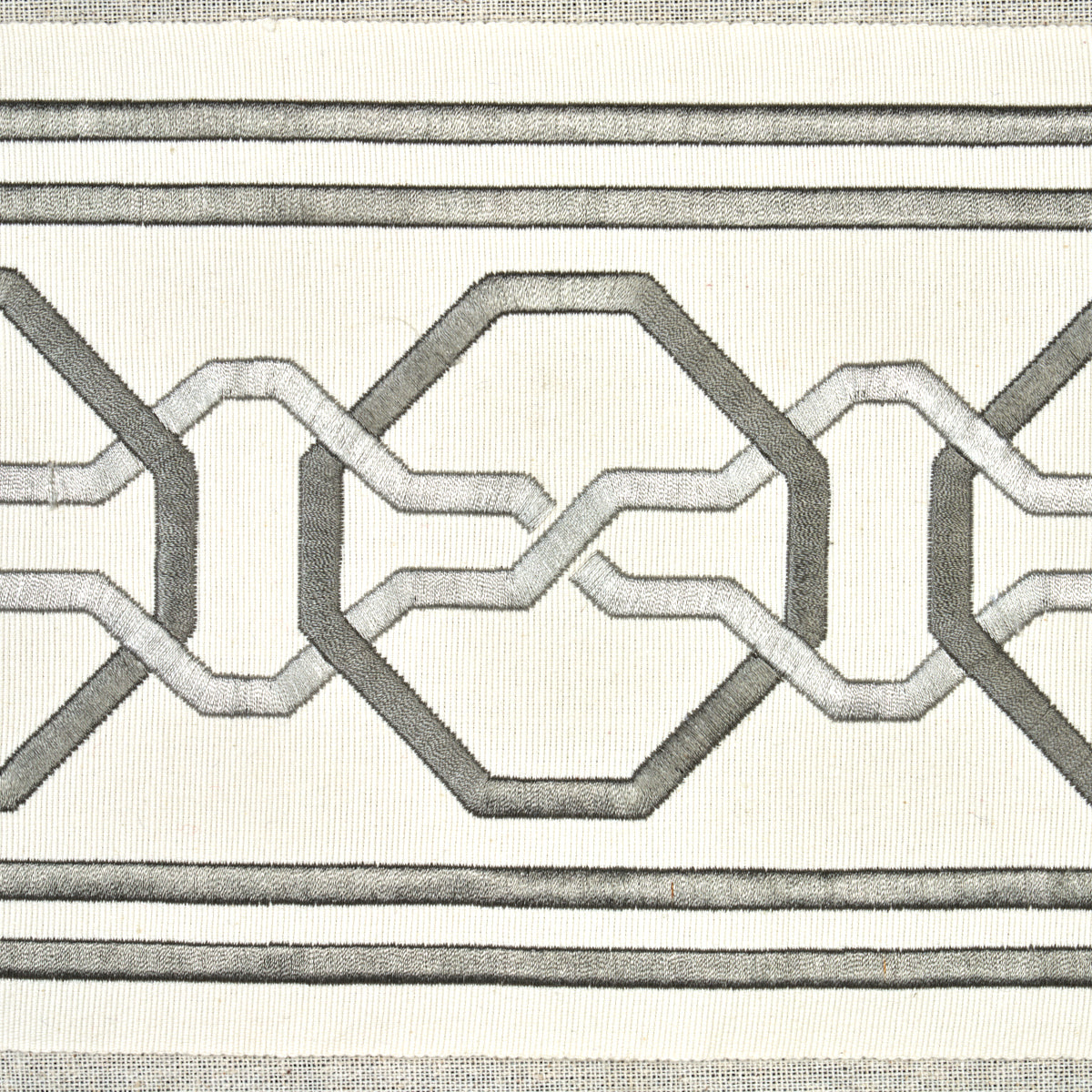 Schumacher 66151 MALMAISON TAPE in SWAN Trim - MARY MCDONALD