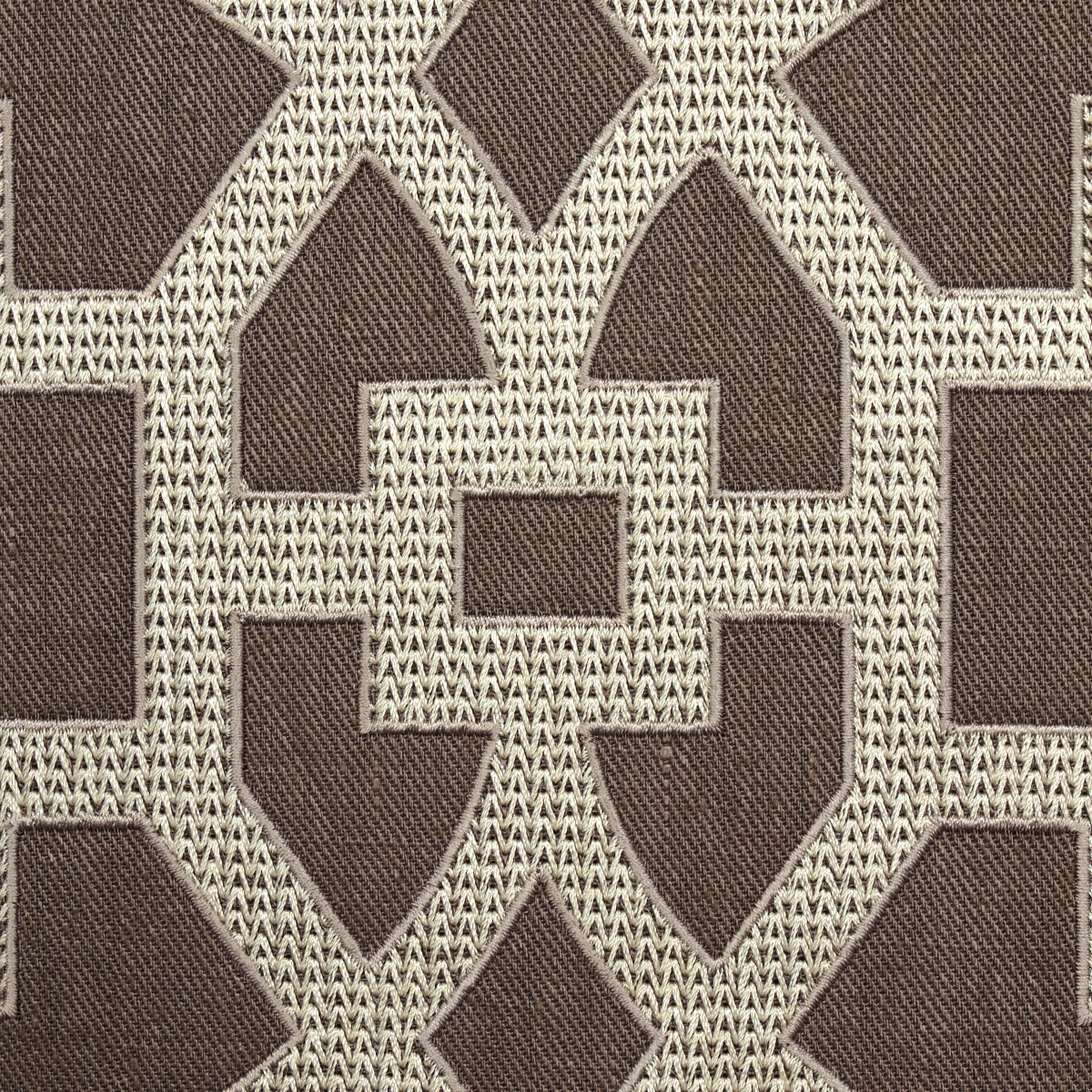 Schumacher 66182 DON'T FRET in BITTERSWEET Fabric - MARY MCD