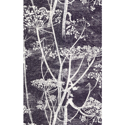 COLE & SON 66/7046.CS.0 COW PARSLEY WHITE/BLK Wallpaper - Eade's Wallpaper