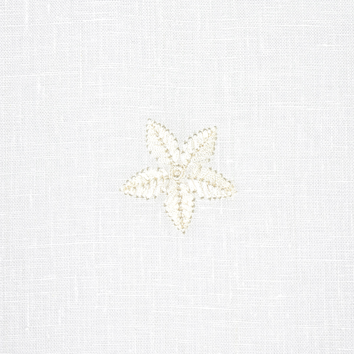 Schumacher 67810 Vincenzo Embroidered Sheer in BLANC Fabric