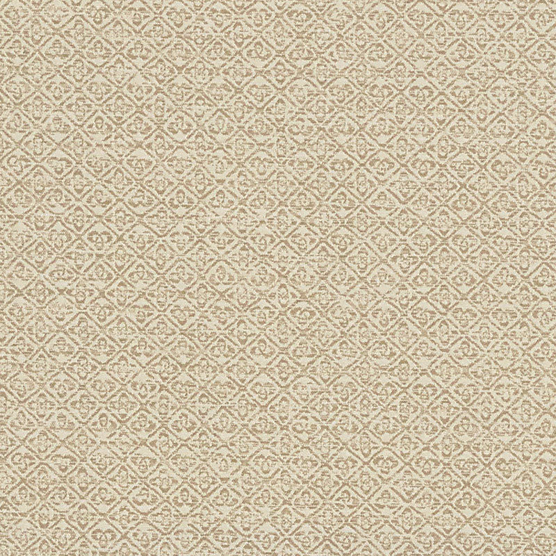 Schumacher 69022 SARONG WEAVE INDOOR/OUTDOOR in WHITE SAND F